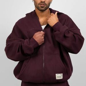COMFRT AFFRIMATION HOODIE COLOR MAROON ❤️